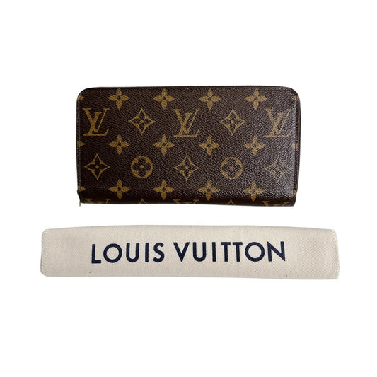 ルイヴィトン LOUIS VUITTON 長財布
 ラウンドファスナー モノグラム ジッピーウォレット モノグラムキャンバス M42616 ブラウン LV
 【SS】
 【中古】