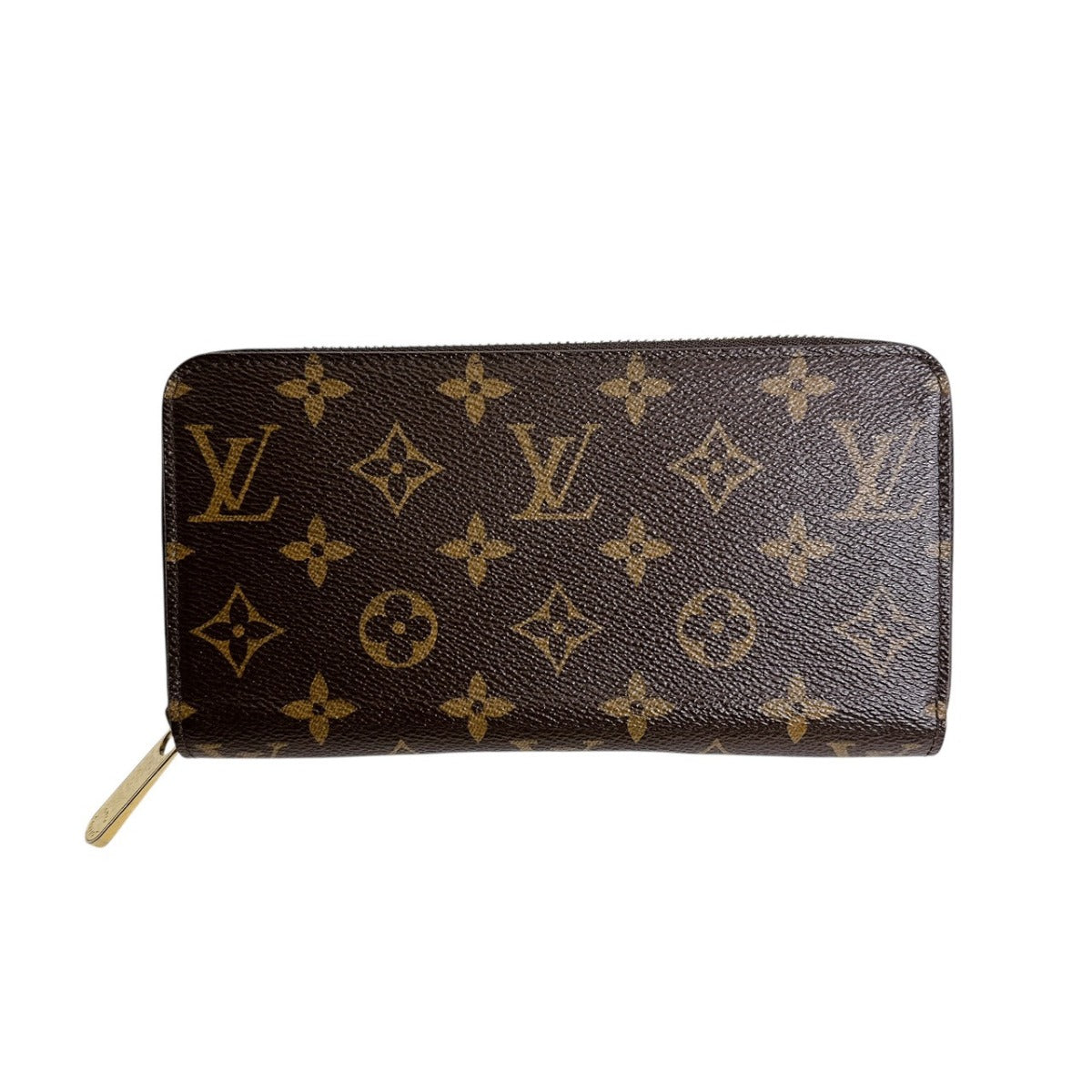 ルイヴィトン LOUIS VUITTON 長財布
 ラウンドファスナー モノグラム ジッピーウォレット モノグラムキャンバス M42616 ブラウン LV
 【SS】
 【中古】