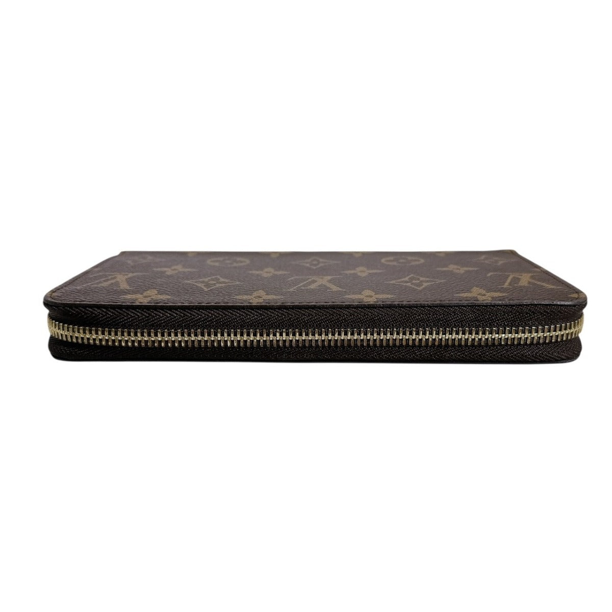 ルイヴィトン LOUIS VUITTON 長財布
 ラウンドファスナー モノグラム ジッピーウォレット モノグラムキャンバス M42616 ブラウン LV
 【SS】
 【中古】
