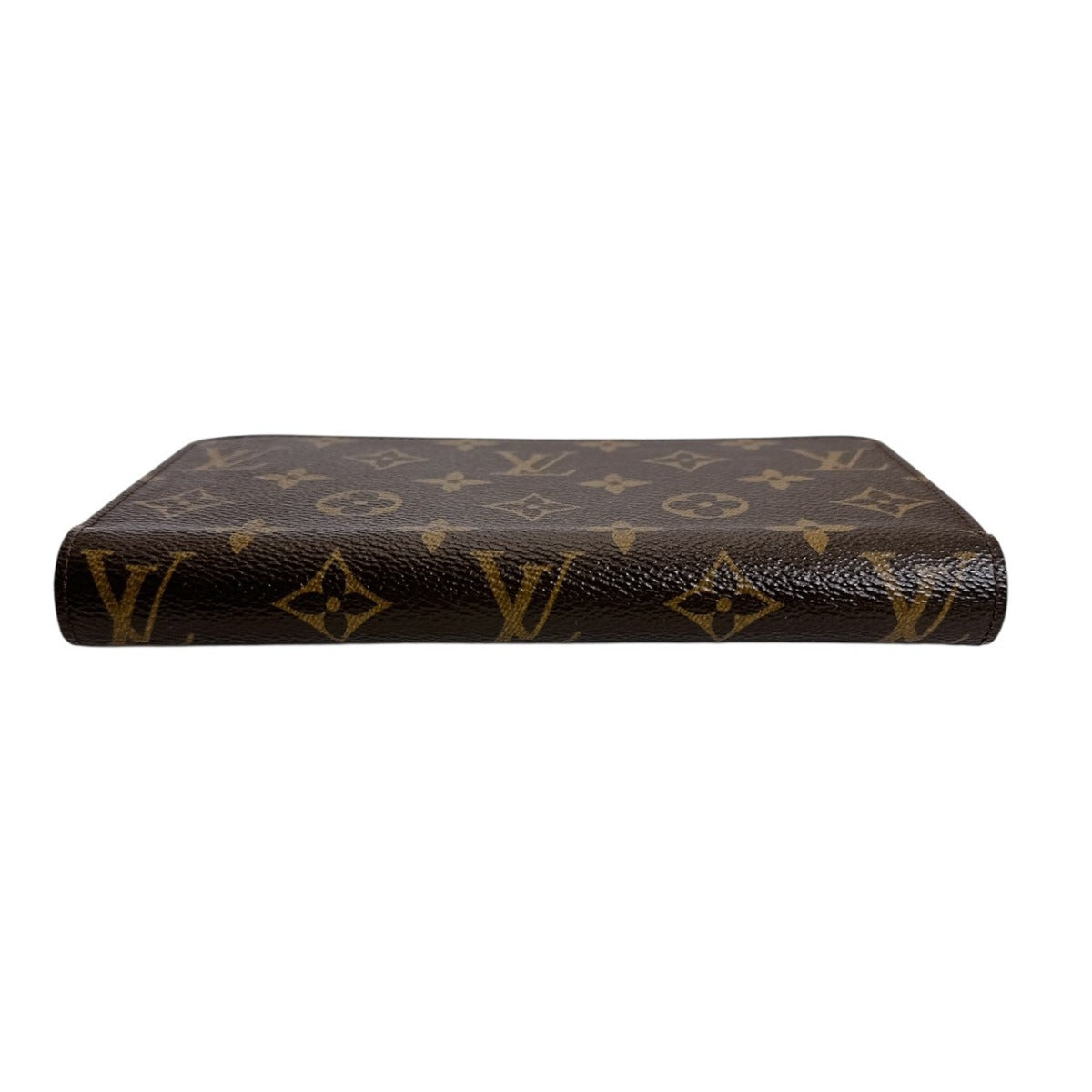 ルイヴィトン LOUIS VUITTON 長財布
 ラウンドファスナー モノグラム ジッピーウォレット モノグラムキャンバス M42616 ブラウン LV
 【SS】
 【中古】