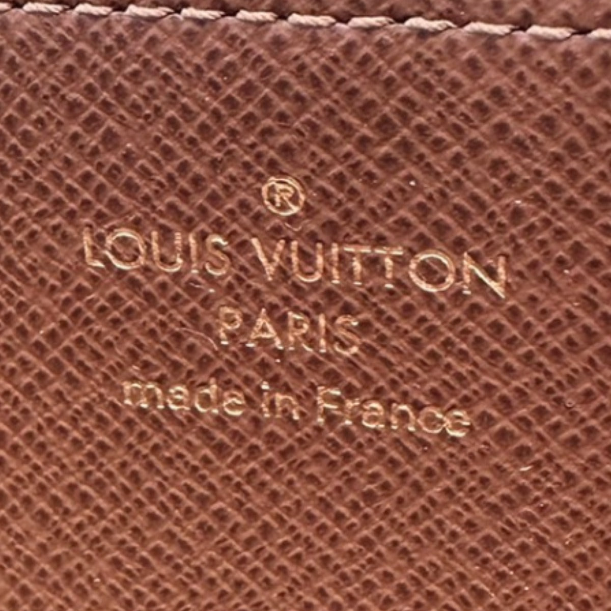 Louis Vuitton LOUIS VUITTON Long Wallet
 Round zipper Monogram Zippy Wallet Monogram Canvas M42616 Brown LV
 [SS]
 【second hand】 