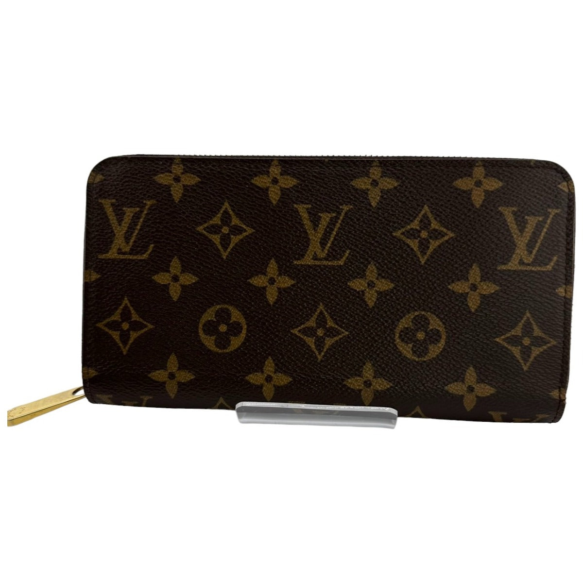 Louis Vuitton LOUIS VUITTON Long Wallet
 Round zipper Monogram Zippy Wallet Monogram Canvas M42616 Brown LV
 [SS]
 【second hand】 