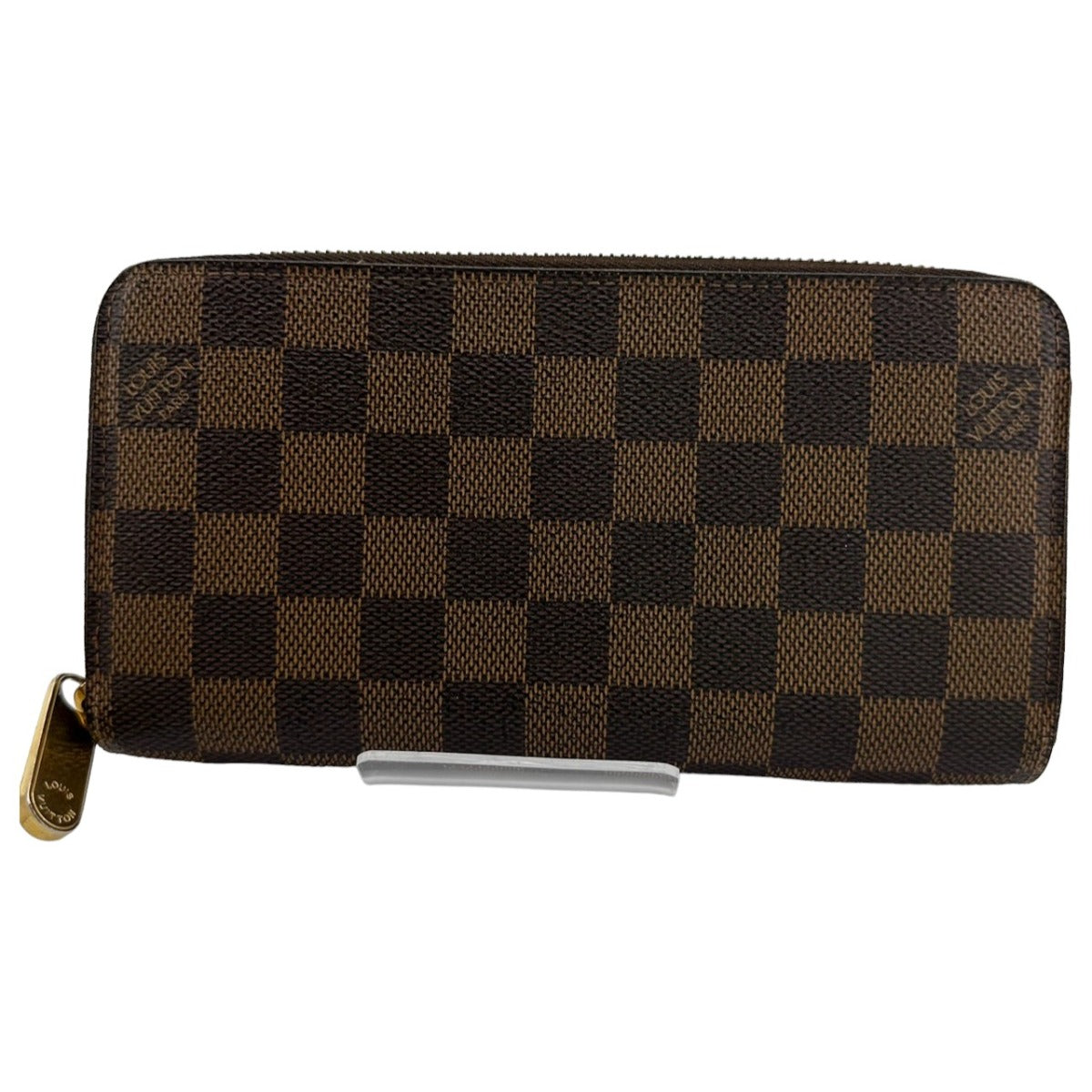 ルイヴィトン LOUIS VUITTON 長財布
 ラウンドファスナー ダミエ ジッピーウォレット 旧型 N60015 ブラウン LV
 【SS】
 【中古】