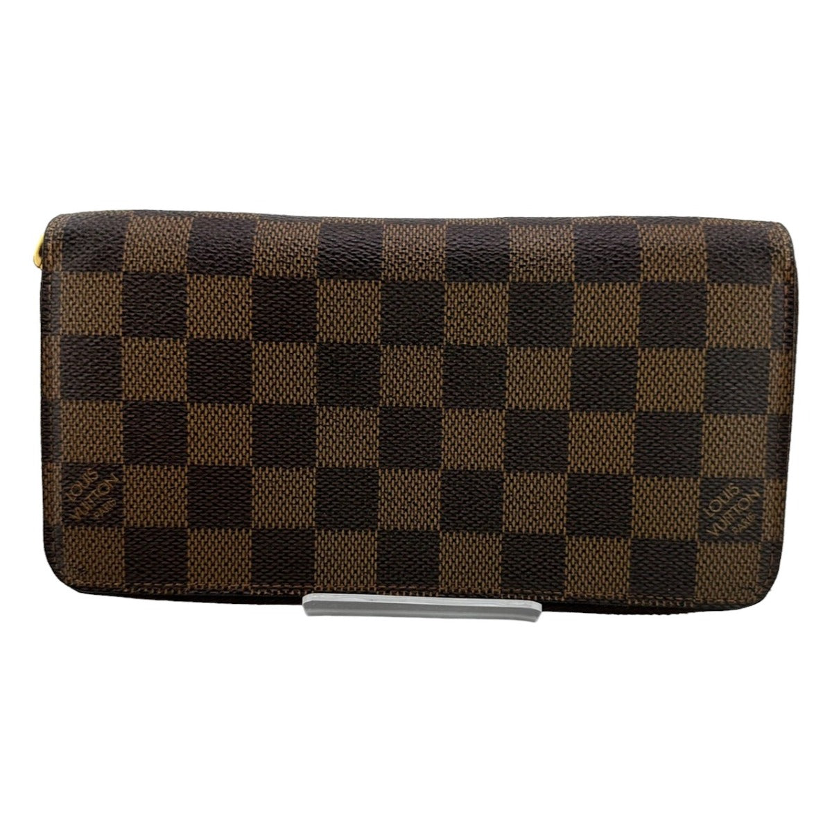 ルイヴィトン LOUIS VUITTON 長財布
 ラウンドファスナー ダミエ ジッピーウォレット 旧型 N60015 ブラウン LV
 【SS】
 【中古】