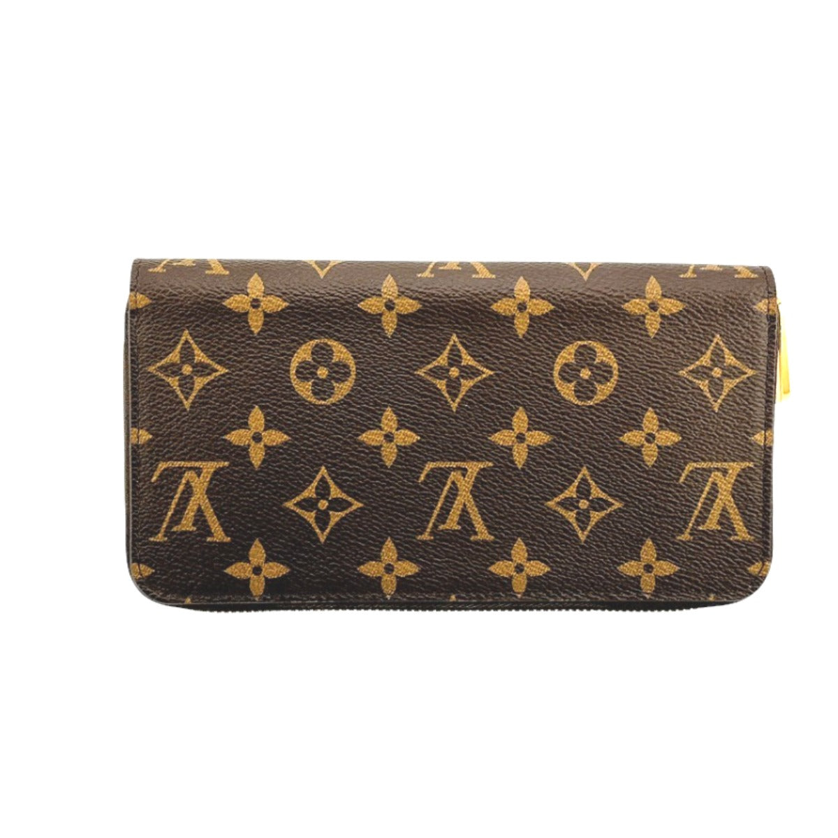 ルイヴィトン LOUIS VUITTON 長財布
 ラウンドファスナー モノグラム フューシャ モノグラムキャンバス M41895 ブラウン LV
 【SS】
 【中古】