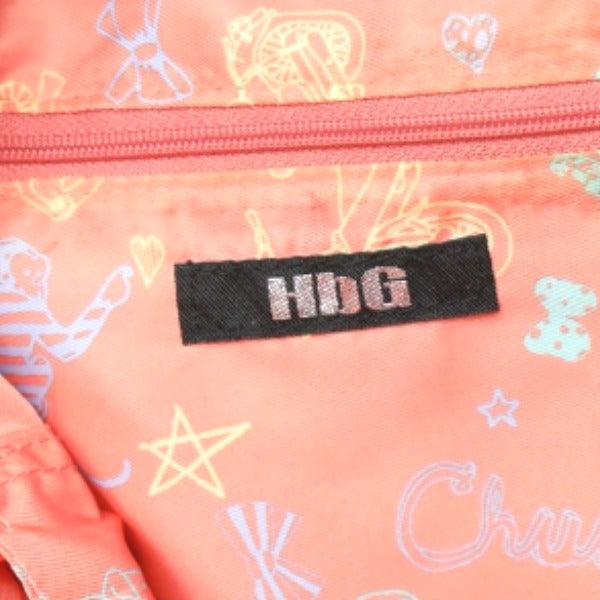 HbG Shoulder Bag
 Mother bag with pouch and diaper changing sheet, pink [SS]
 【second hand】 