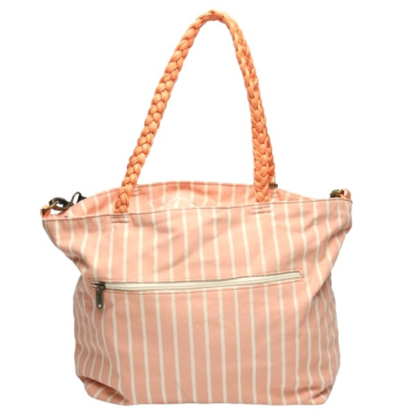 HbG Shoulder Bag
 Mother bag with pouch and diaper changing sheet, pink [SS]
 【second hand】 