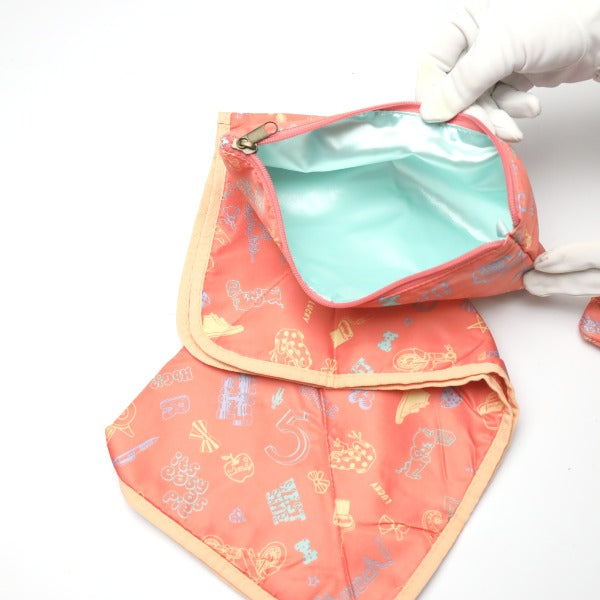 HbG Shoulder Bag
 Mother bag with pouch and diaper changing sheet, pink [SS]
 【second hand】 