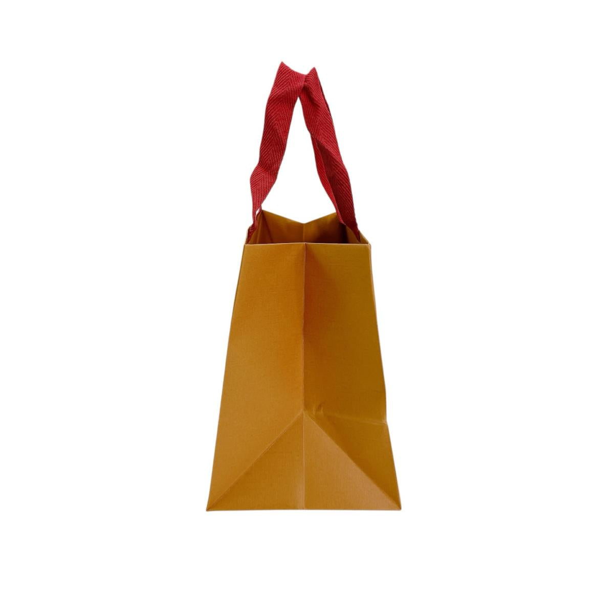 ルイヴィトン LOUIS VUITTON その他バッグ
 ショップ袋 ショッパー 手提げ袋 1枚 紙袋 紙 ブラウンxレッド LV
 【中古】