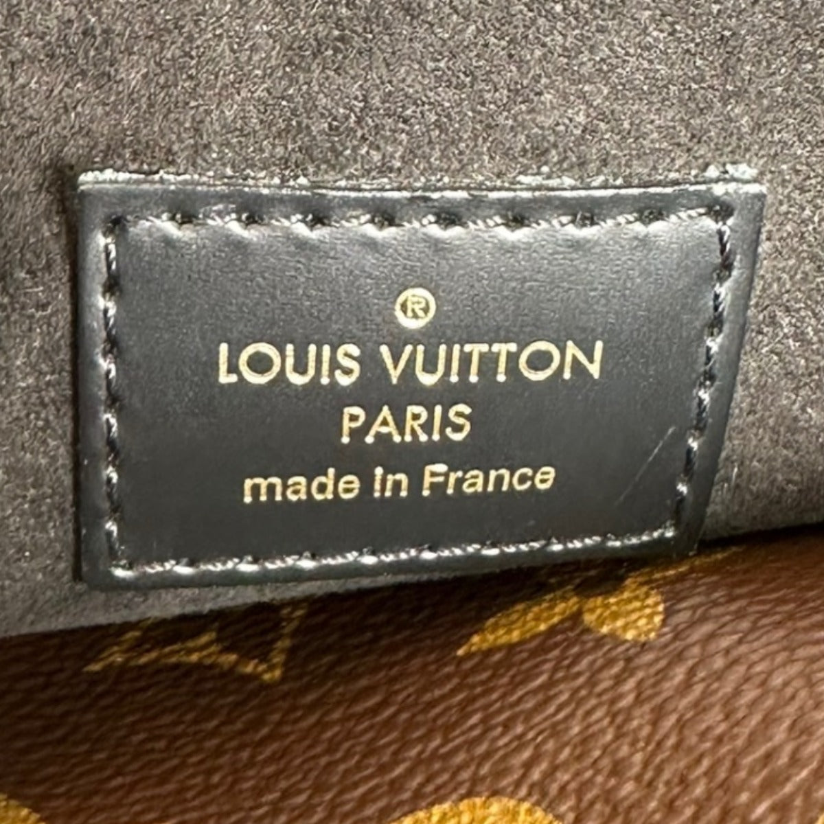 ルイヴィトン LOUIS VUITTON ショルダーバッグ
 2WAYバッグ モノグラム ワンハンドル　フラップバッグ モノグラムキャンバス M43125 ブラウン LV
 【SS】
 【中古】