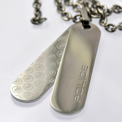 POLICE Necklace
 
Plate Necklace POWERPLAY Double Dog Tag Stainless Steel 21120PSS01 Silver [SS] 