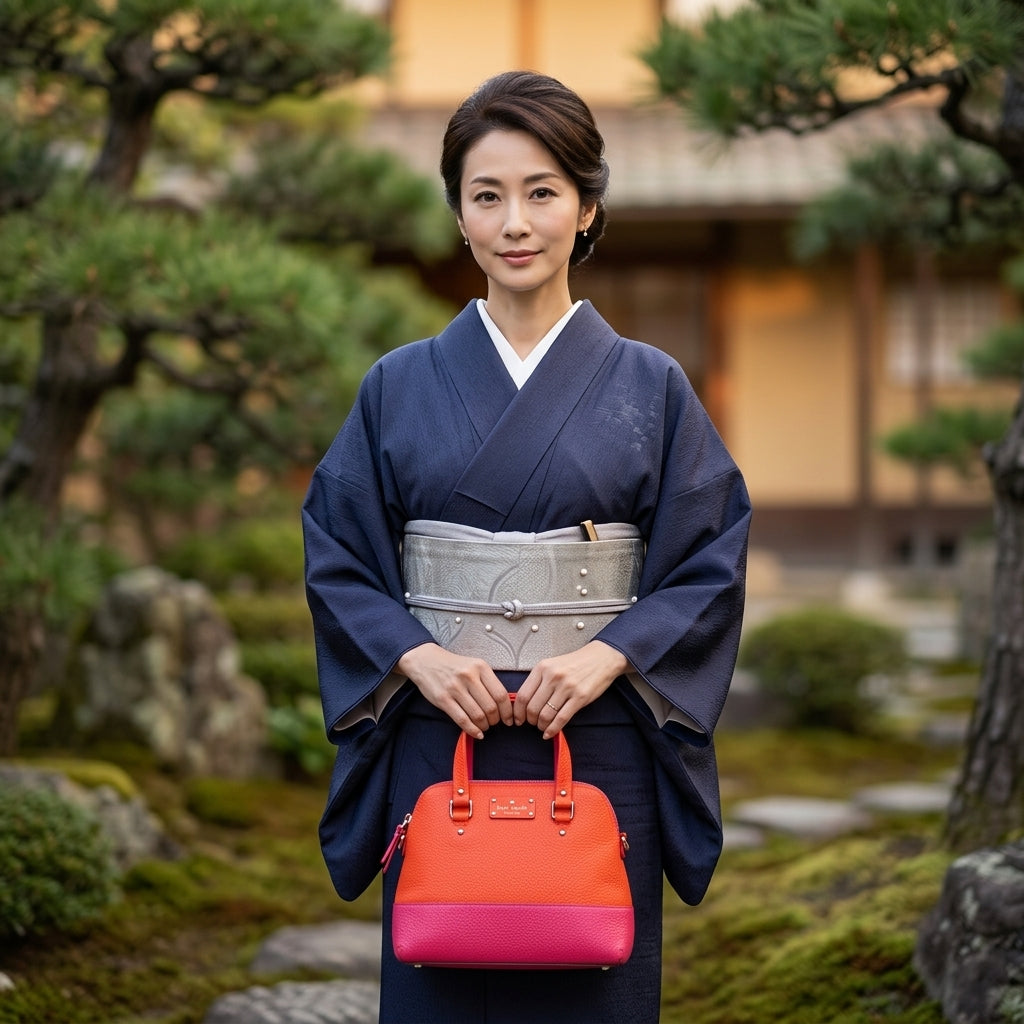 ケイトスペード Kate Spade ハンドバッグ
 ショルダーバッグ 斜めがけ 2WAY ピンク×オレンジ 【SS】
 【中古】
