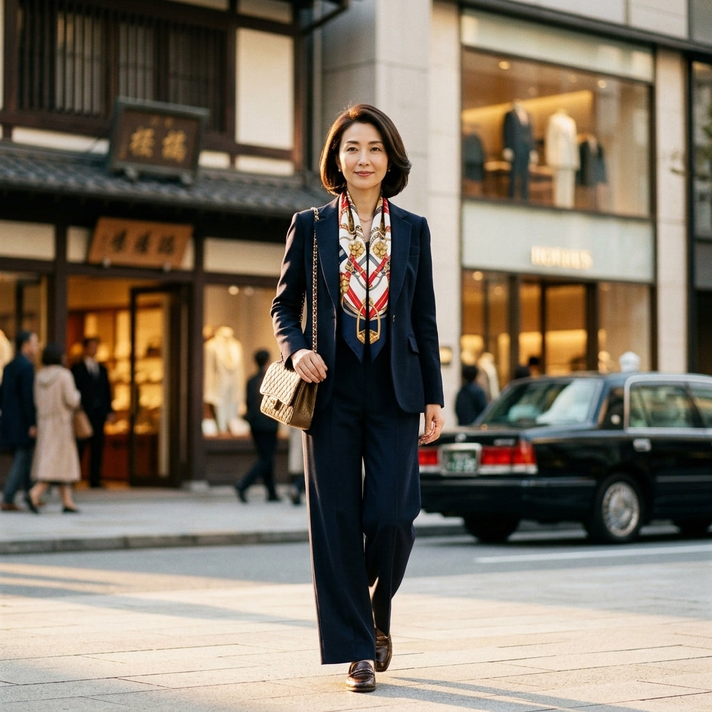 HERMES Scarf
 Great Training Techniques Carre 90 Crano Manege Silk Carre 90 Navy [SS]
 【second hand】 