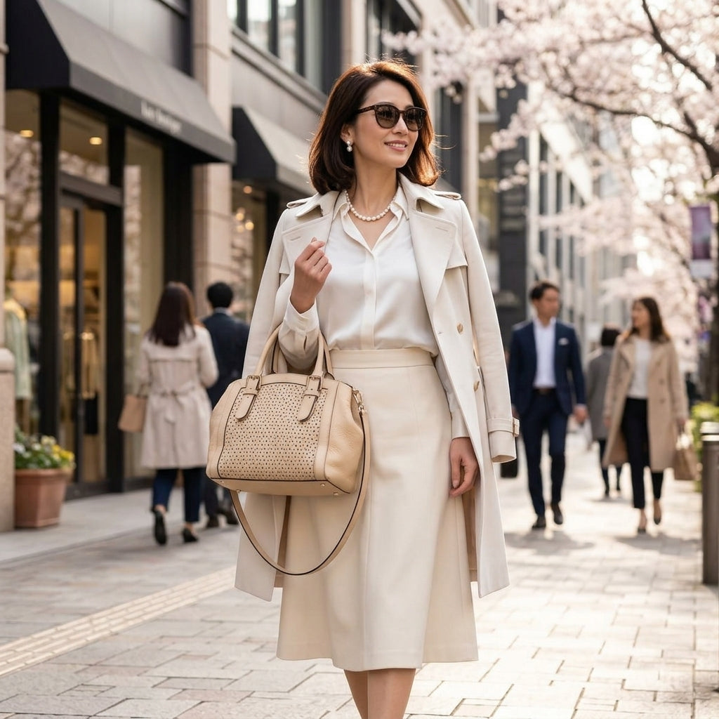 ケイトスペード Kate Spade ハンドバッグ
 ショルダーストラップ付き 2WAY ピンクベージュ 【SS】
 【中古】