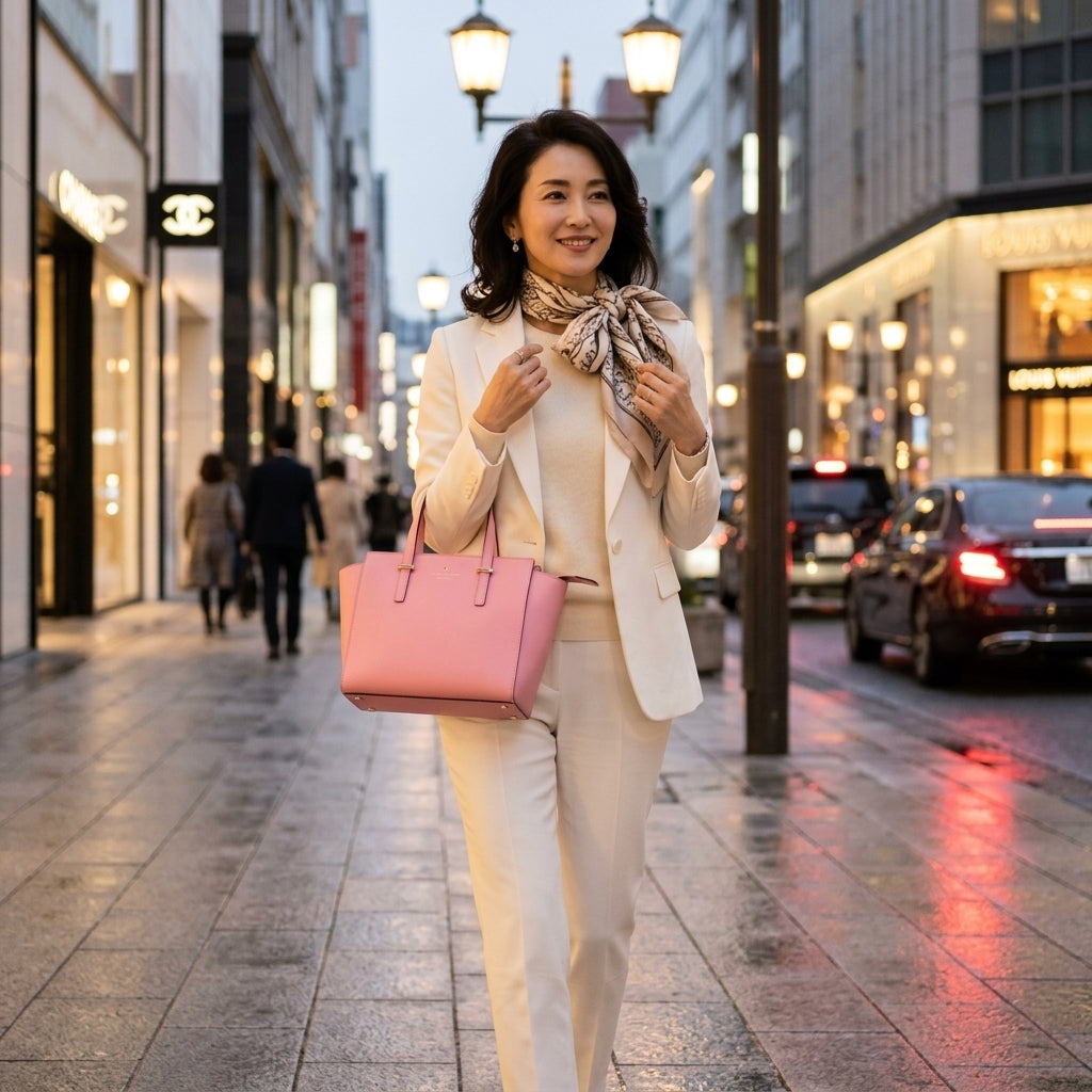 ケイトスペード Kate Spade ハンドバッグ
 2WAY ショルダーストラップ付 レザー レザー ピンク 【SS】
 【中古】