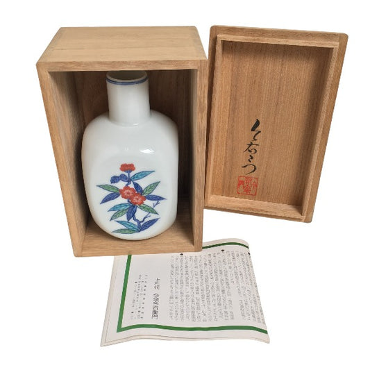 花瓶
 十三代 今泉今右衛門 アンティーク 茶道具 陶器 ホワイト 【SS】
 【中古】