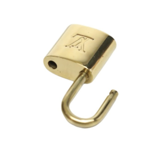 LOUIS VUITTON Other accessories
 Keychain Cadena Padlock R10000 Gold LV
 [SS]
 【second hand】 