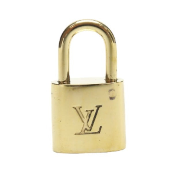 ルイヴィトン LOUIS VUITTON その他小物
 キーホルダー カデナ パドロック R10000 ゴールド LV
 【SS】
 【中古】