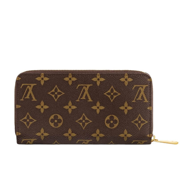 ルイヴィトン LOUIS VUITTON 長財布
 ラウンドファスナー モノグラム ジッピーウォレット モノグラムキャンバス M41896 コクリコ LV