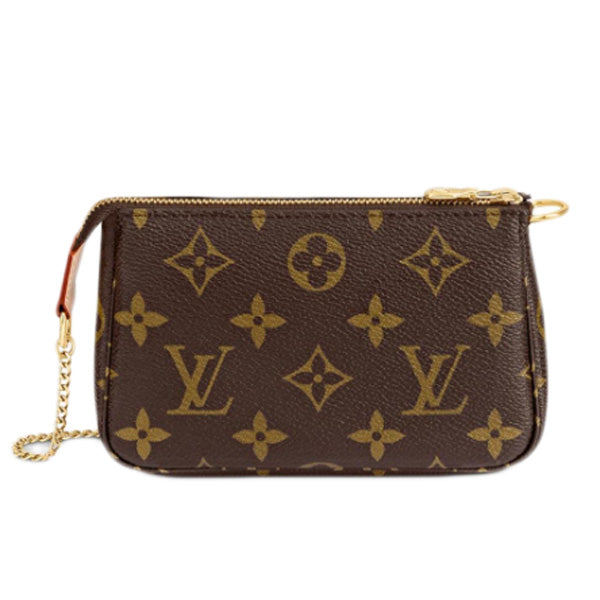 ルイヴィトン LOUIS VUITTON ポーチ
 ミニアクセサリーポーチ モノグラム ミニ・ポシェット・アクセソワール モノグラムキャンバス M58009 ブラウン LV