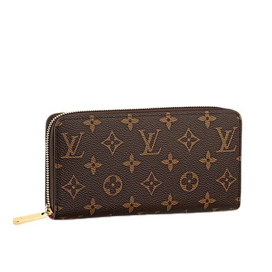 ルイヴィトン LOUIS VUITTON 長財布
 ラウンドファスナー モノグラム ジッピーウォレット モノグラムキャンバス M60017 LV
 【中古】