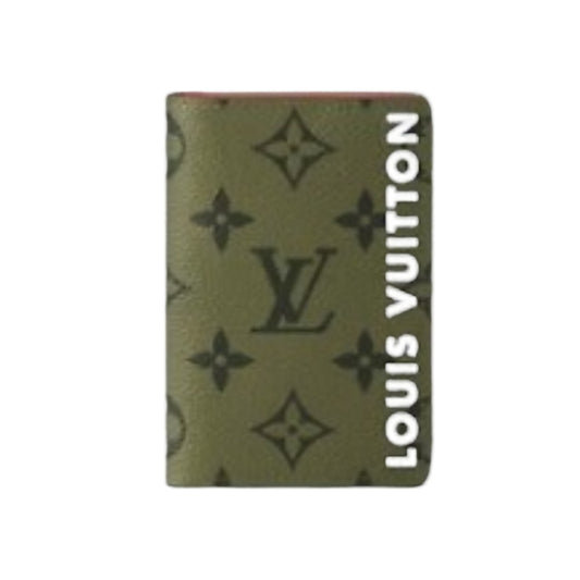 LOUIS VUITTON Card Case
 Monogram Card Case Organizer de Poche Monogram Canvas M82797 Khaki LV