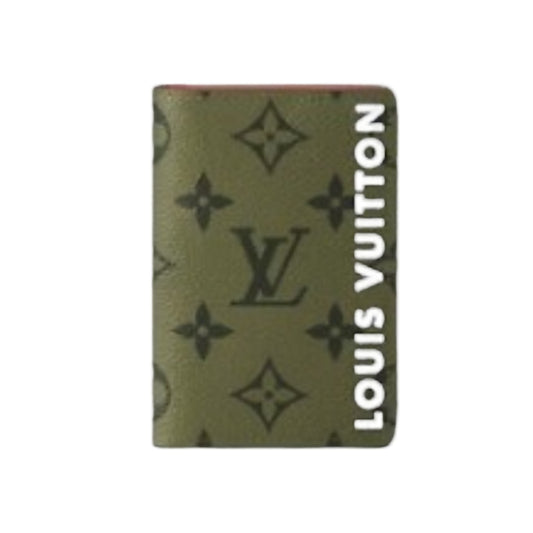 LOUIS VUITTON Card Case
 Monogram Card Case Organizer de Poche Monogram Canvas M82797 Khaki LV 