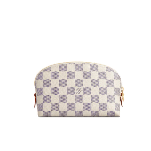 ルイヴィトン LOUIS VUITTON ポーチ
 ポシェット・コスメティック ダミエ アズール 化粧用ポーチ ダミエキャンバス N60024 ブラウン LV